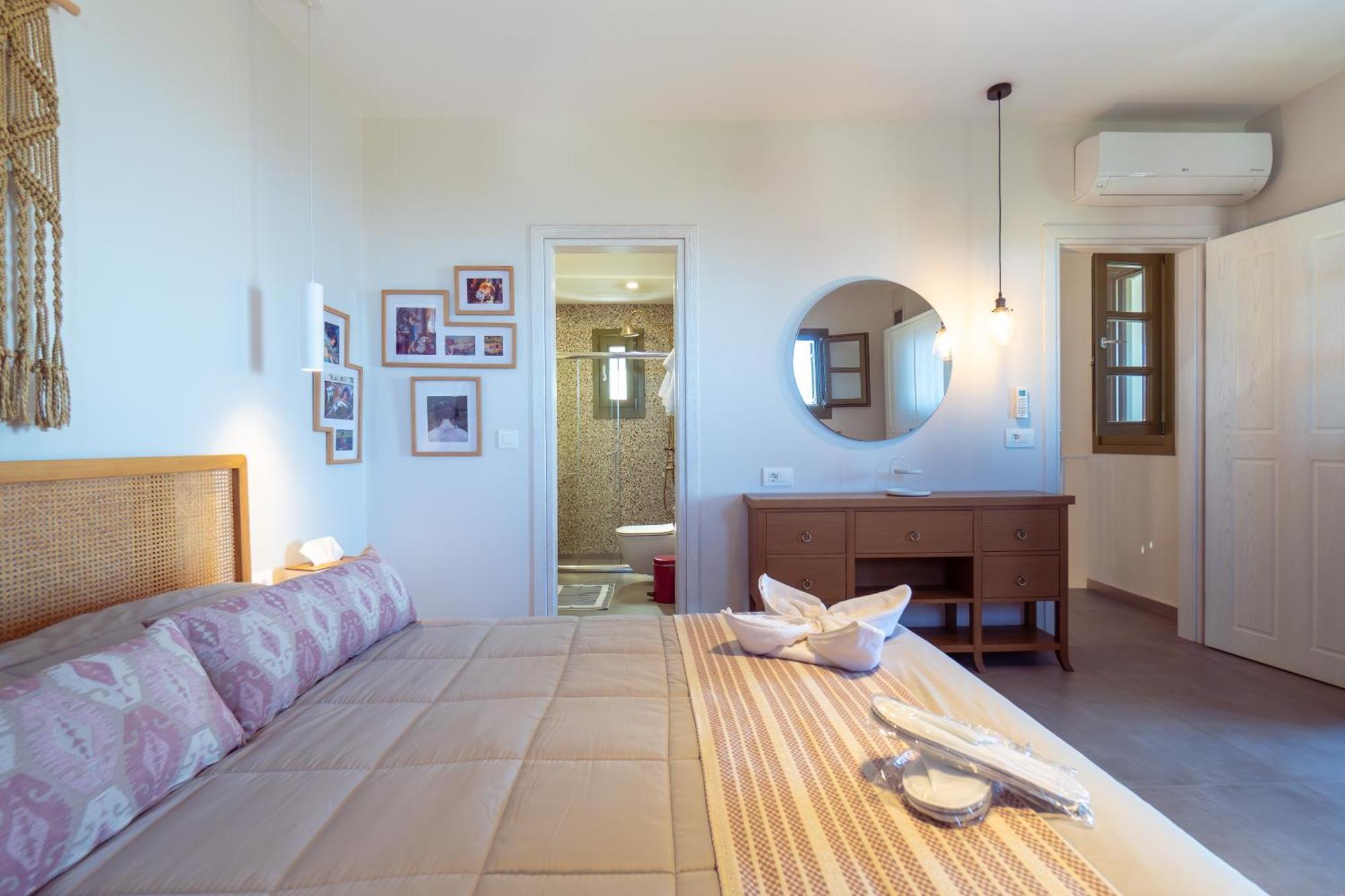 Villa Rosa - Luxury Villas With Panoramic Views Lagoudi Zia Eksteriør billede