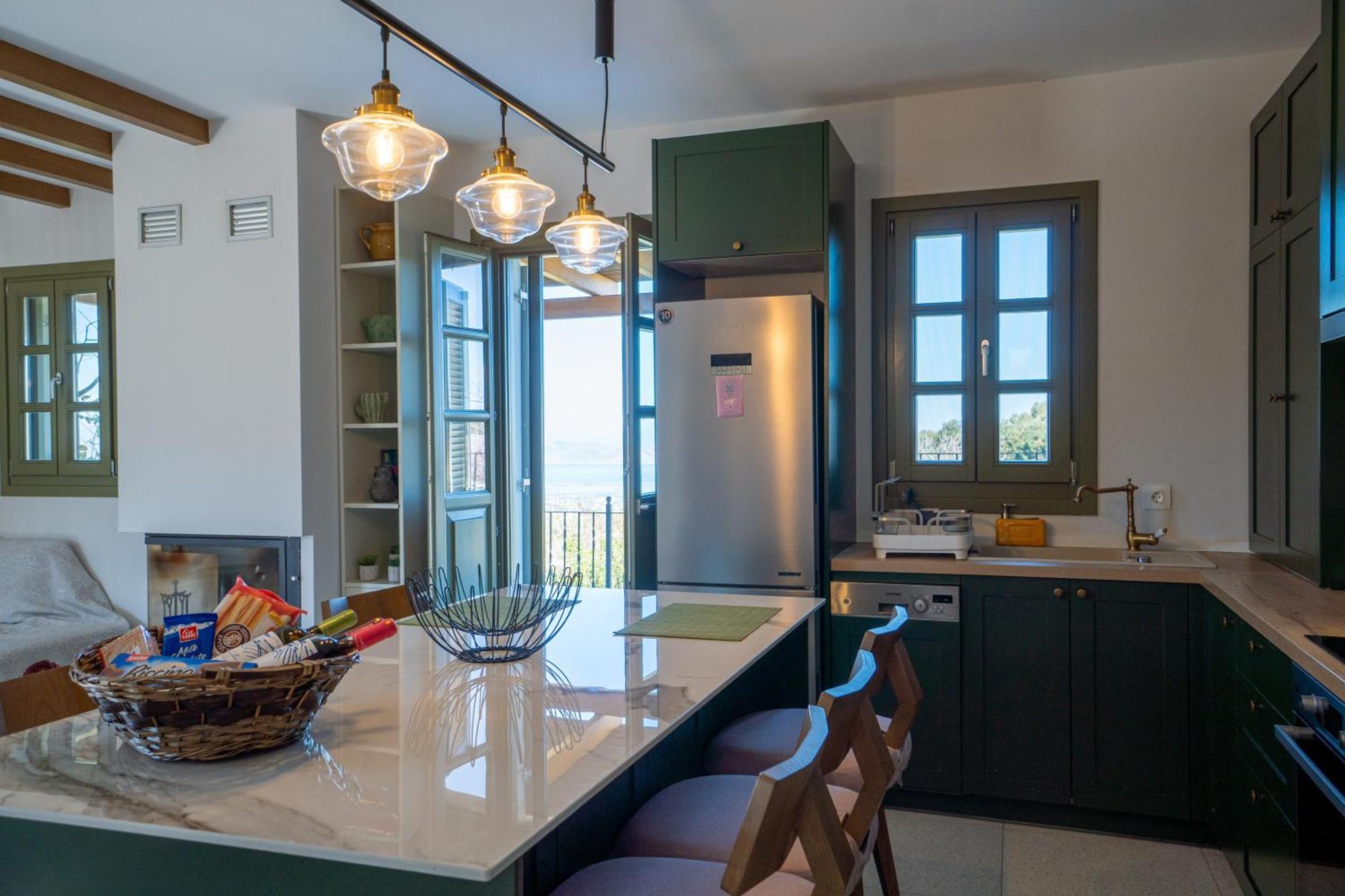 Villa Rosa - Luxury Villas With Panoramic Views Lagoudi Zia Eksteriør billede