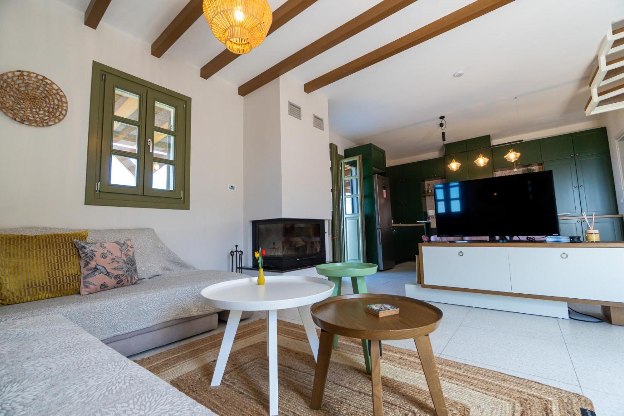 Villa Rosa - Luxury Villas With Panoramic Views Lagoudi Zia Eksteriør billede