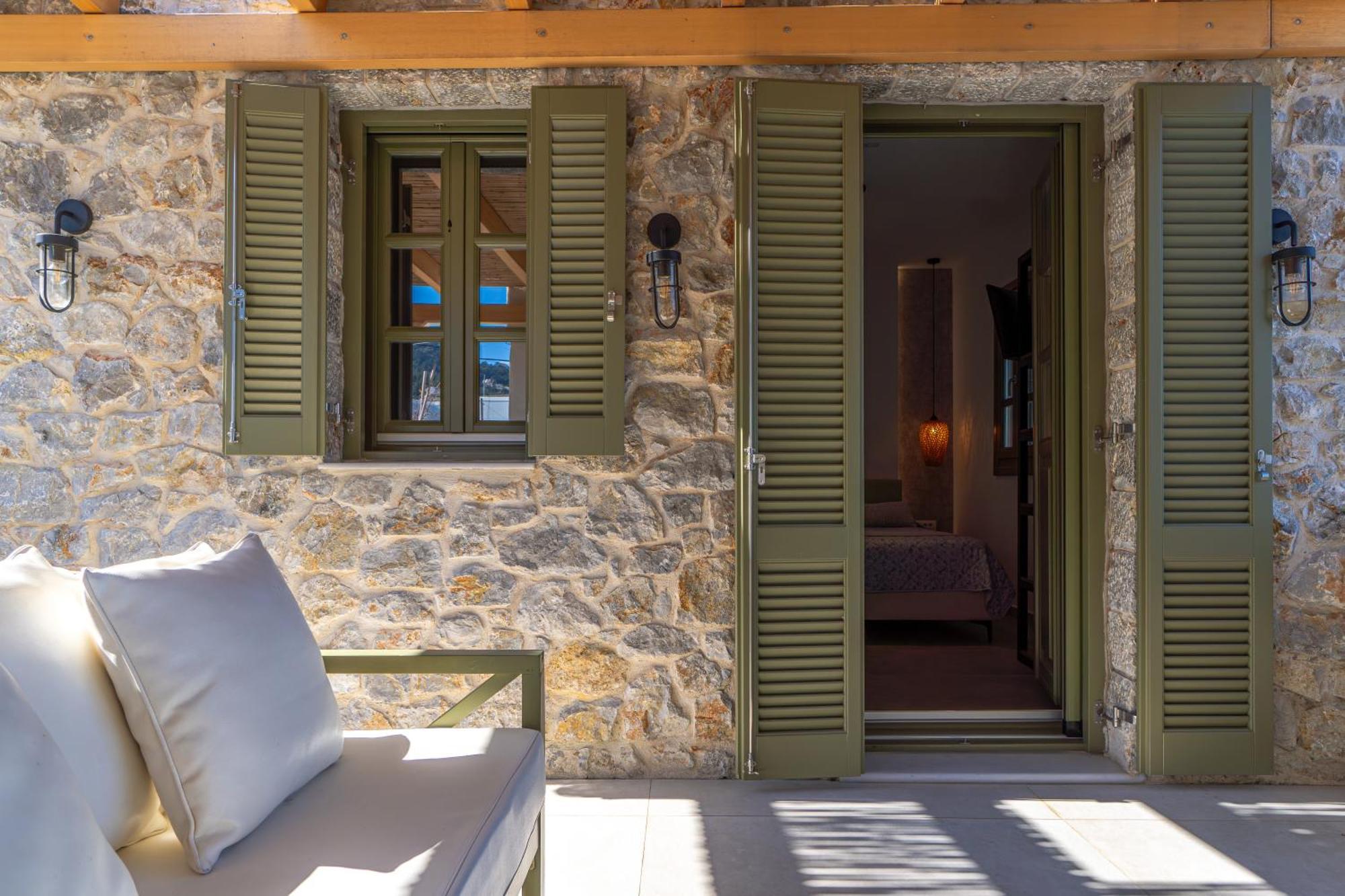 Villa Rosa - Luxury Villas With Panoramic Views Lagoudi Zia Eksteriør billede
