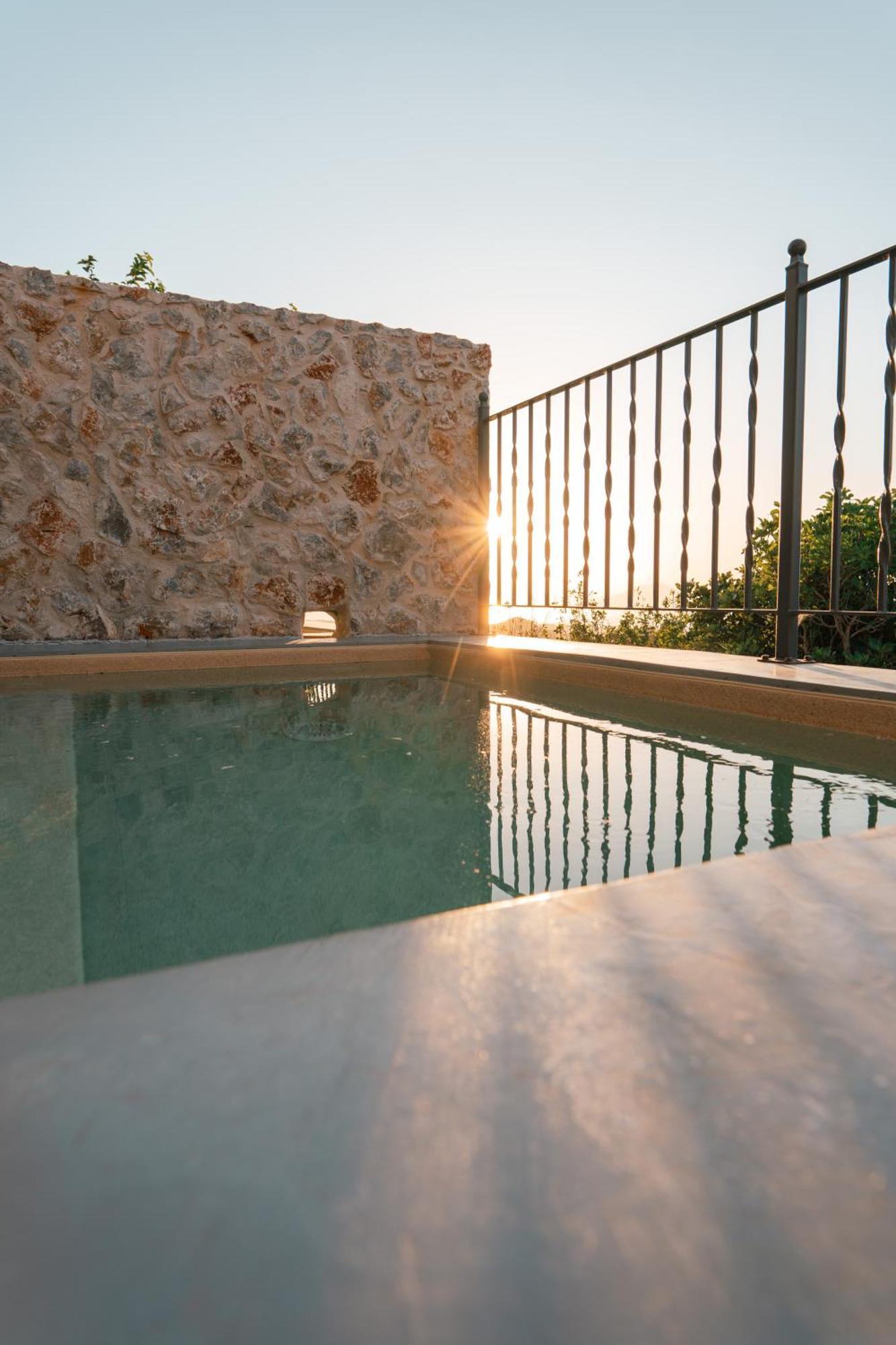 Villa Rosa - Luxury Villas With Panoramic Views Lagoudi Zia Eksteriør billede