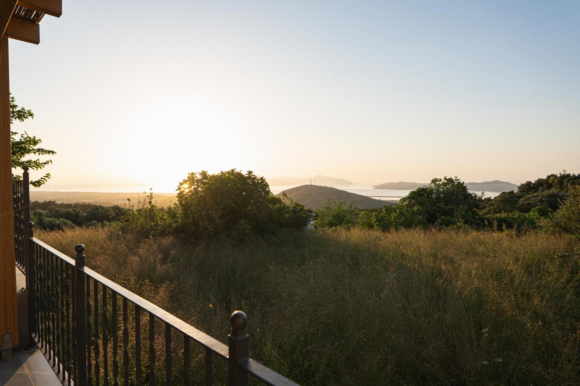 Villa Rosa - Luxury Villas With Panoramic Views Lagoudi Zia Eksteriør billede