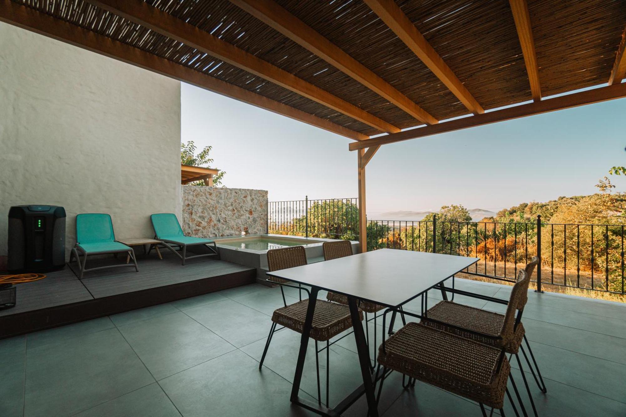Villa Rosa - Luxury Villas With Panoramic Views Lagoudi Zia Eksteriør billede